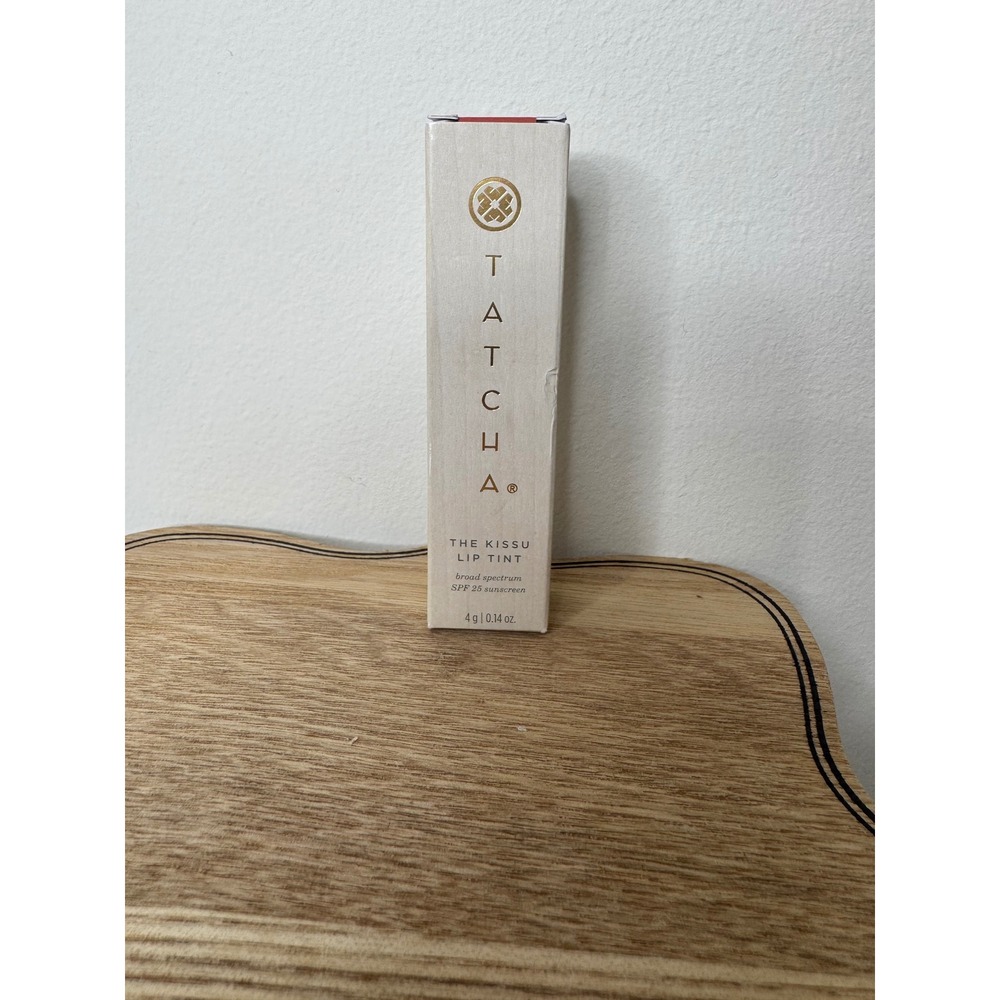 Tatcha The Kissu Lip Tint SPF 25 Plum Blossom Pink Hydrating Lip Balm 4g 0.14oz